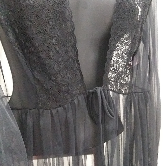 Long Lingerie Cover see through - Picture 4 of 12